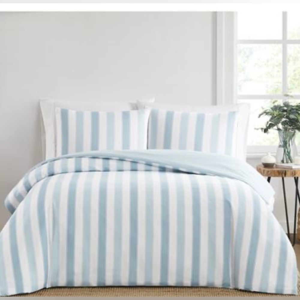 Truly Soft Aiden Stripe Duvet Cover Set King